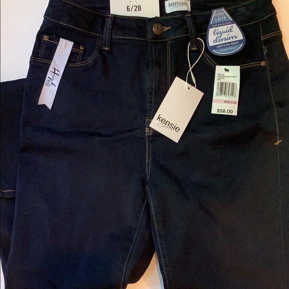 kensie jeans liquid denim